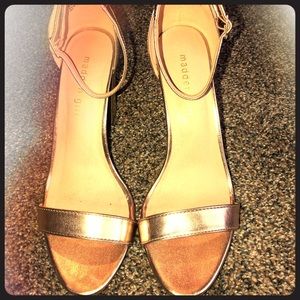 Gold heels